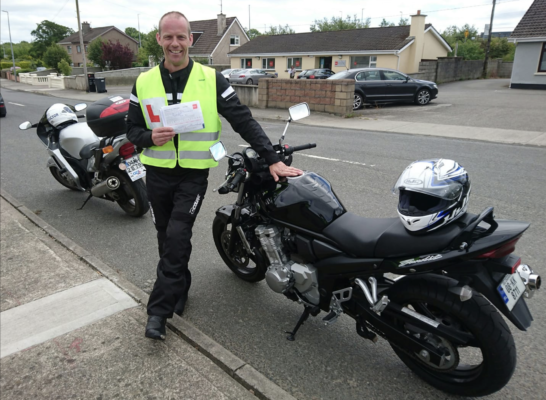 Irish Motorcycle Driving Licence