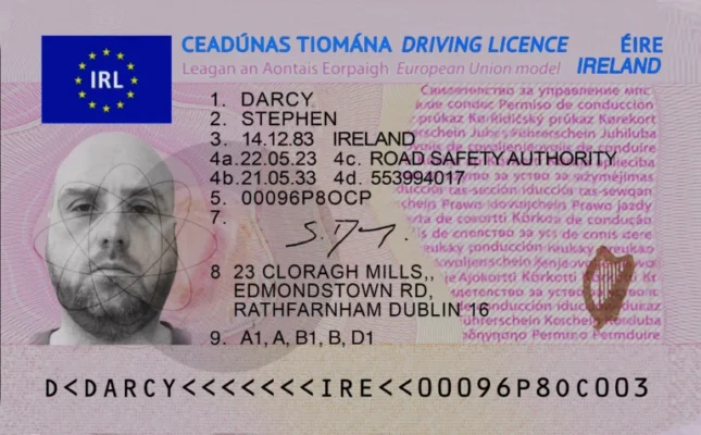 Irish Driving Licence for Foreigners